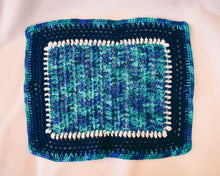 Load image into Gallery viewer, Blue Ocean Waves Inspired Cat Mat