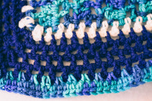 Load image into Gallery viewer, Blue Ocean Waves Inspired Cat Mat