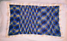 Load image into Gallery viewer, Bright Primary Colors Kids and Baby Blanket