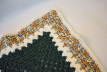 Load image into Gallery viewer, Hunter Green & Soft Tan-Blue Gradient Cat Mat