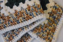 Load image into Gallery viewer, Hunter Green & Soft Tan-Blue Gradient Cat Mat