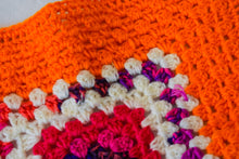 Load image into Gallery viewer, Orange & Flamingo Pink Cat Mat