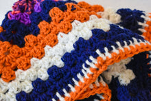 Load image into Gallery viewer, Navy, Orange, & Pink Cat Mat
