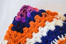Load image into Gallery viewer, Navy, Orange, & Pink Cat Mat