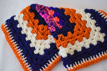 Load image into Gallery viewer, Navy, Orange, & Pink Cat Mat