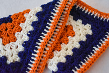 Load image into Gallery viewer, Navy, Orange, & Pink Cat Mat