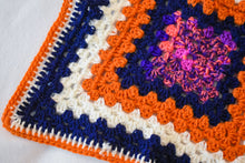 Load image into Gallery viewer, Navy, Orange, & Pink Cat Mat