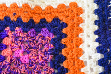 Load image into Gallery viewer, Navy, Orange, & Pink Cat Mat