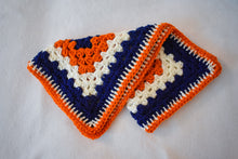 Load image into Gallery viewer, Navy, Orange, & Pink Cat Mat