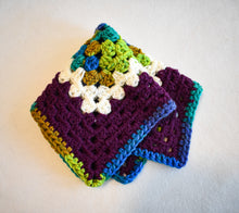 Load image into Gallery viewer, Purple & Blue-Green Cat Mat