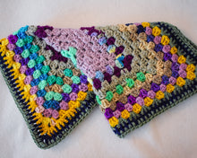Load image into Gallery viewer, Purple & Blue Patchwork Cat Mat