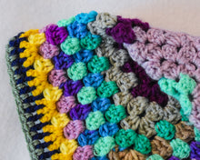 Load image into Gallery viewer, Purple & Blue Patchwork Cat Mat