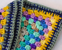 Load image into Gallery viewer, Purple & Blue Patchwork Cat Mat