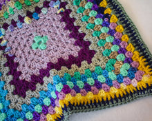 Load image into Gallery viewer, Purple & Blue Patchwork Cat Mat