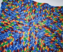 Load image into Gallery viewer, Rainbow Crochet Cat Mat Pet Blanket