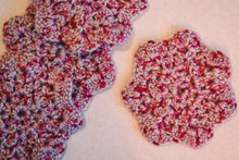 Load image into Gallery viewer, Rosy Pink Floral-Inspired Coasters (Set of 4)