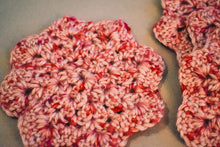 Load image into Gallery viewer, Rosy Pink Floral-Inspired Coasters (Set of 4)