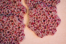 Load image into Gallery viewer, Rosy Pink Floral-Inspired Coasters (Set of 4)