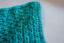 Load image into Gallery viewer, Aqua Blue and Pear Green Gradient Cat Mat