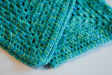 Load image into Gallery viewer, Aqua Blue and Pear Green Gradient Cat Mat