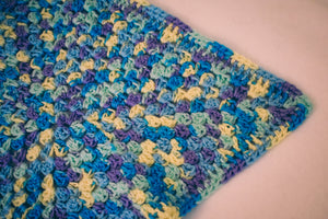 Blue, Purple, & Yellow Gradient Cat Mat