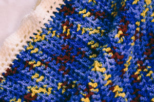 Bright Primary Colors Kids and Baby Blanket