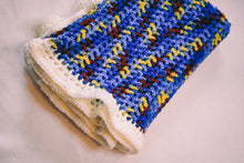 Load image into Gallery viewer, Bright Primary Colors Kids and Baby Blanket
