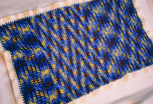 Bright Primary Colors Kids and Baby Blanket