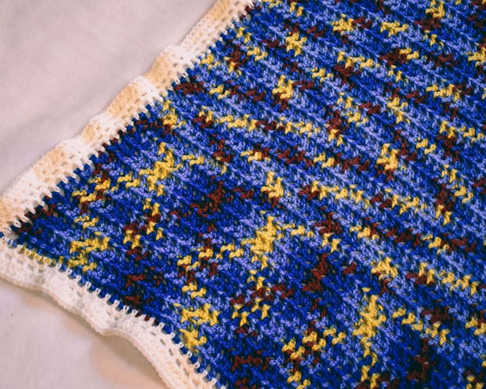 Bright Primary Colors Kids and Baby Blanket