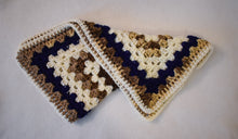 Load image into Gallery viewer, Navy &amp; Brown Cat Mat
