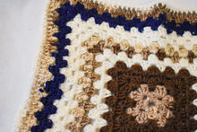 Load image into Gallery viewer, Navy &amp; Brown Cat Mat
