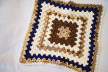 Load image into Gallery viewer, Navy &amp; Brown Cat Mat
