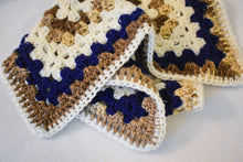 Load image into Gallery viewer, Navy &amp; Brown Cat Mat
