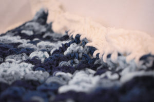 Shelled Navy Blues Cat Mat
