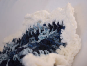 Shelled Navy Blues Cat Mat
