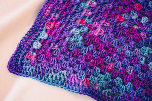 Cosmos Purple Cat Mat