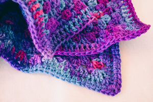 Cosmos Purple Cat Mat
