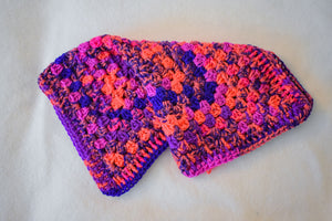 Flamingo Pink & Purple Cat Mat