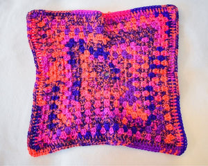 Flamingo Pink & Purple Cat Mat