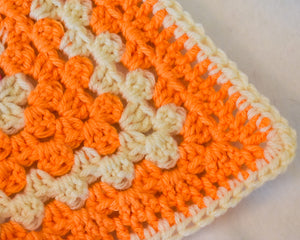 Orange & Cream Autumnal Cat Mat