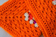 Load image into Gallery viewer, Orange &amp; Flamingo Pink Cat Mat
