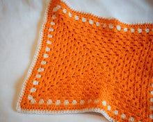 Load image into Gallery viewer, Pumpkin Orange &amp; White Cat Mat
