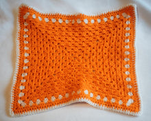 Load image into Gallery viewer, Pumpkin Orange &amp; White Cat Mat
