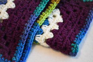 Purple & Blue-Green Cat Mat