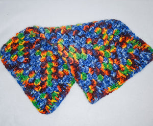 Rainbow Crochet Cat Mat Pet Blanket
