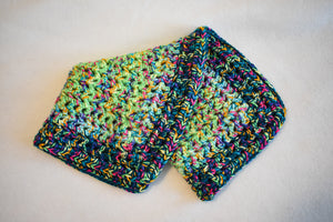 Rainbow Speckle Multicolor Cat Mat