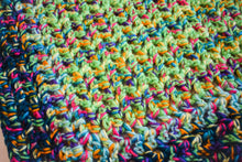 Load image into Gallery viewer, Rainbow Speckle Multicolor Cat Mat
