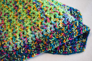 Rainbow Speckle Multicolor Cat Mat