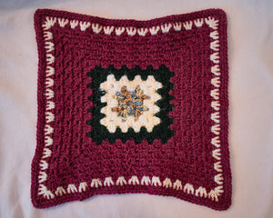 Rosy Pink Multicolor Cat Mat
