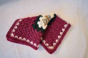 Rosy Pink Multicolor Cat Mat